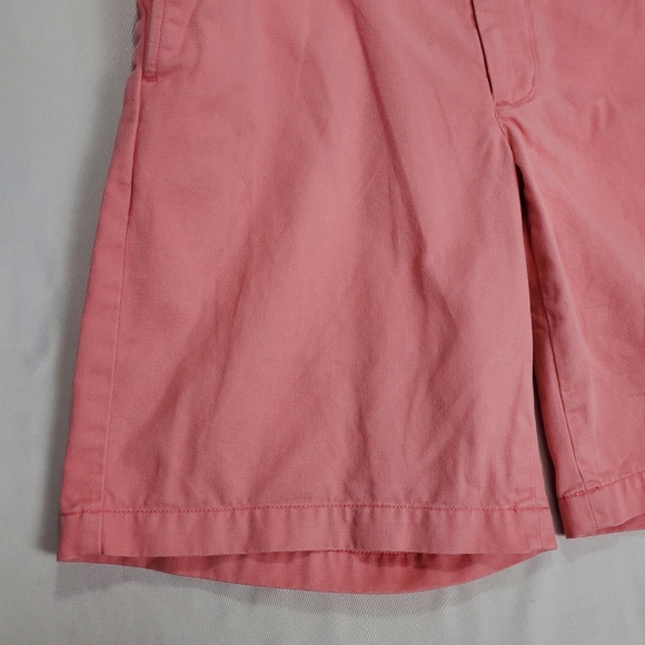 Vineyard Vines Men's Pink Club Shorts 100% Cotton Chino Flat Front Size 28 - Picture 5 of 14
